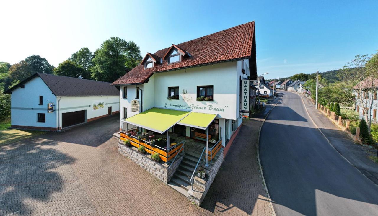 Rennsteighotel Gruener Baum ชมีเดอเฟลด์ อัม เร็นน์ชไตก์ ภายนอก รูปภาพ